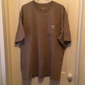 Carharrt Short Sleeve Cotton T-Shirt Casual Workwear Size XL